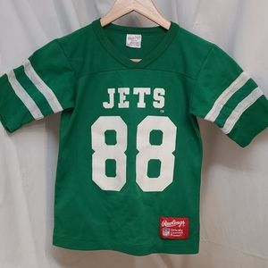VINTAGE JETS YM "88" home practice jersey